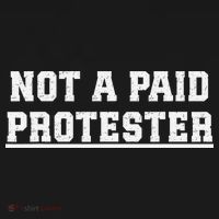 Not A Paid Protester Women's Tank Top thumb 5