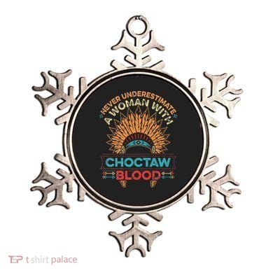 Native American Pride Design For A Proud Choctaw Girl Ornament