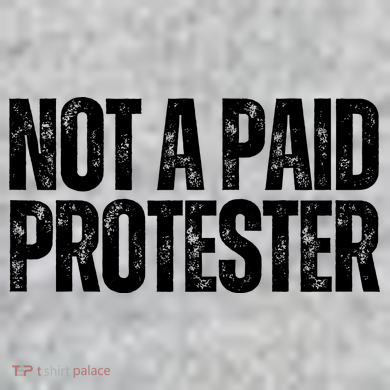 Not A Paid Protester The Baniff Cuffed Pom Beanie