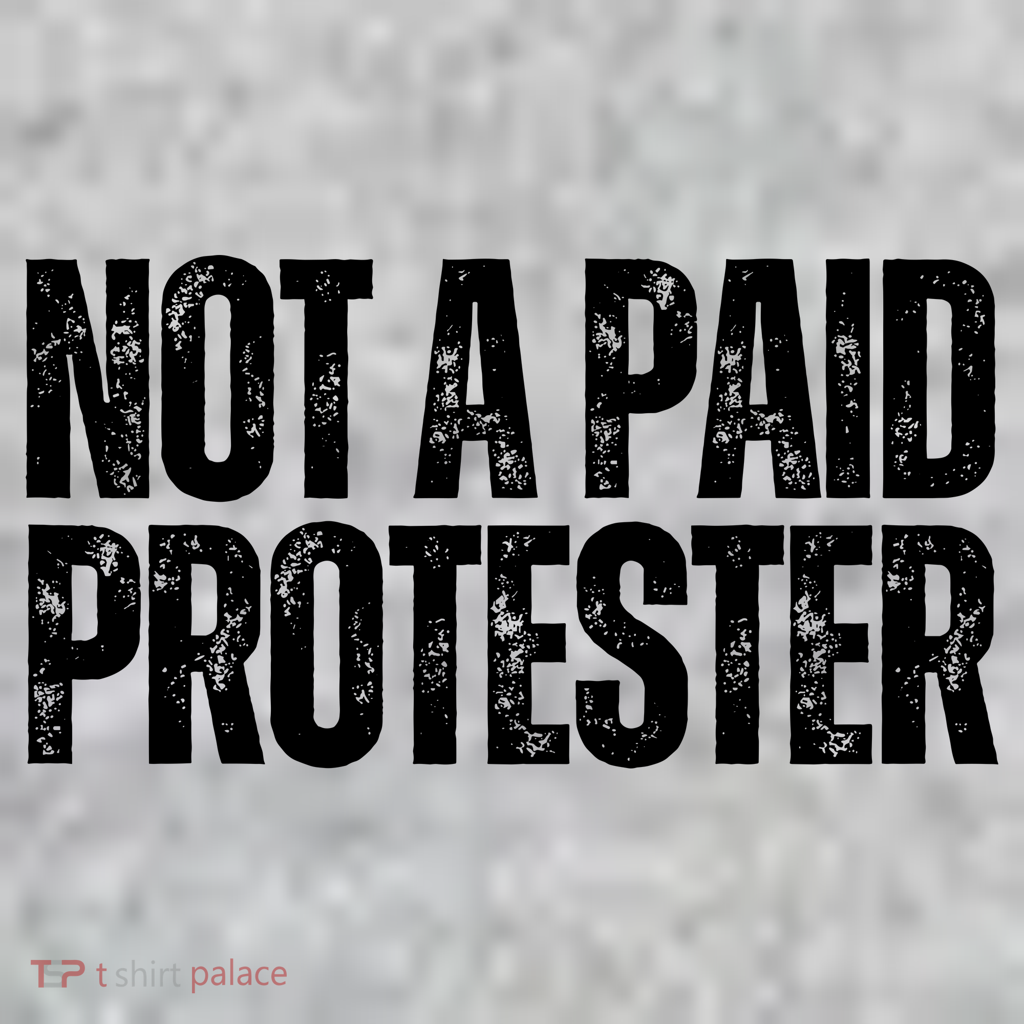 Not A Paid Protester The Baniff Cuffed Pom Beanie
