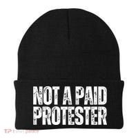 Not A Paid Protester Beanie thumb 0