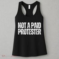 Not A Paid Protester Women's Tank Top thumb 3