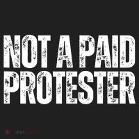Not A Paid Protester Hat thumb 2