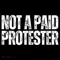 Not A Paid Protester Toddler Hoodie thumb 2