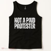 Not A Paid Protester Tank Top thumb 2