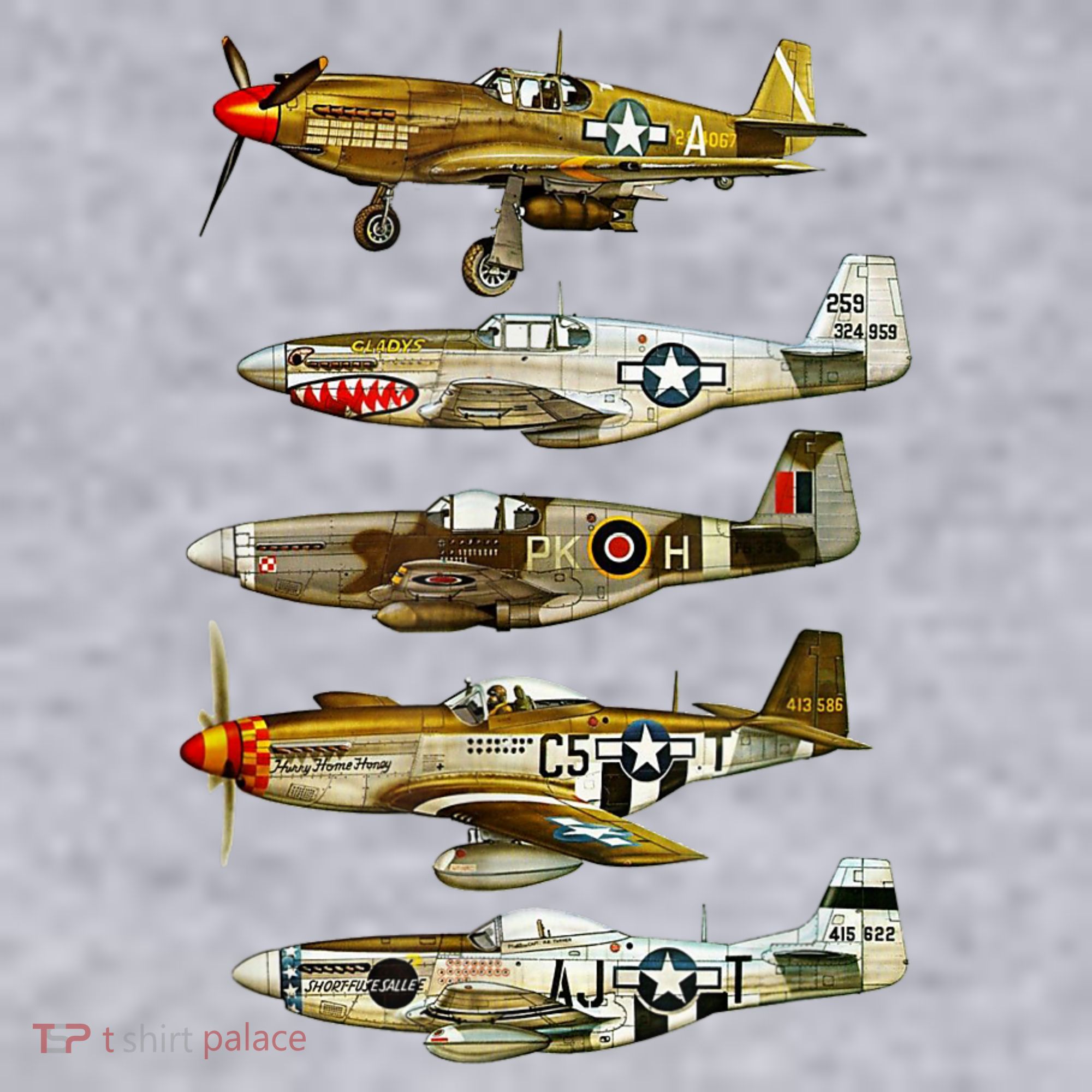 North American P51 Mustang WW2 Fighter Women's Sweatshirt