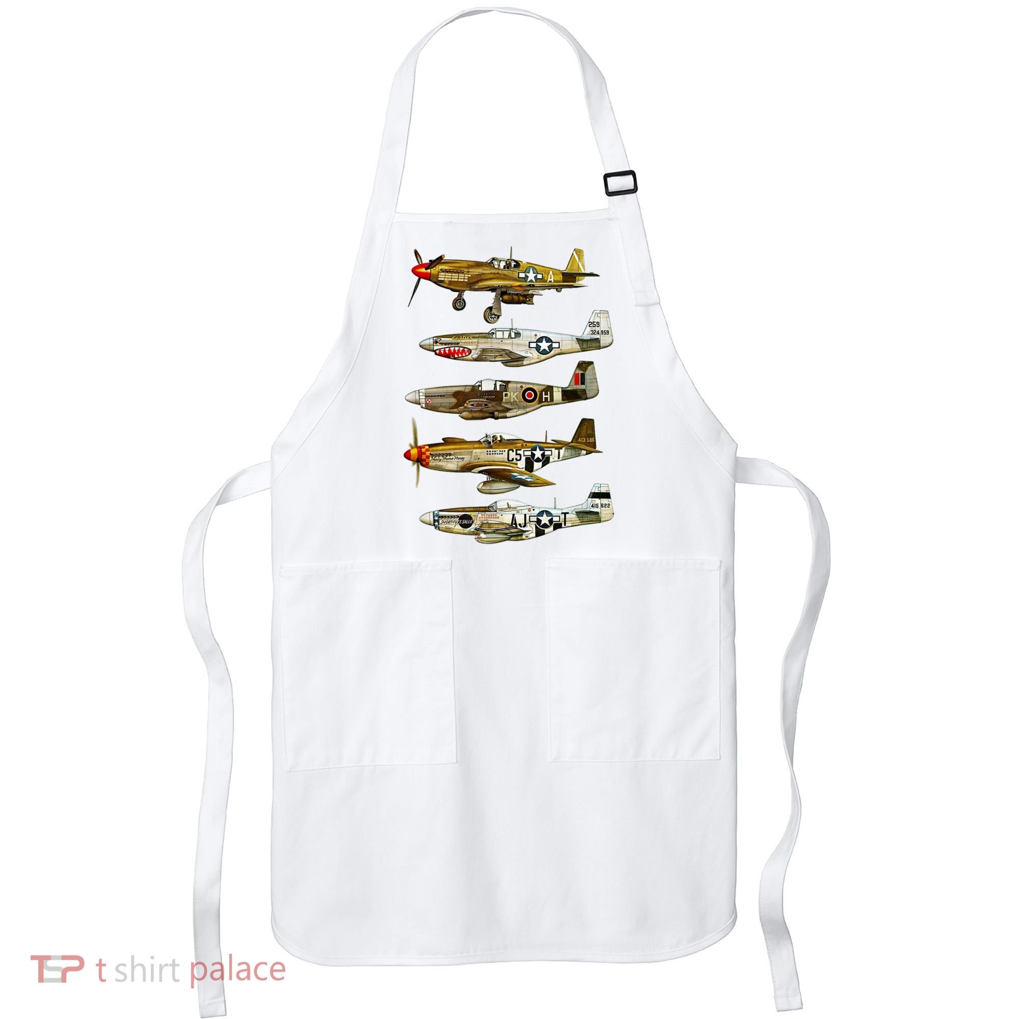 North American P51 Mustang WW2 Fighter Apron