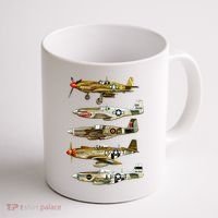 North American P51 Mustang WW2 Fighter Coffee Mug thumb 1