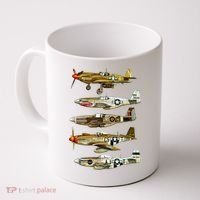 North American P51 Mustang WW2 Fighter Coffee Mug thumb 0