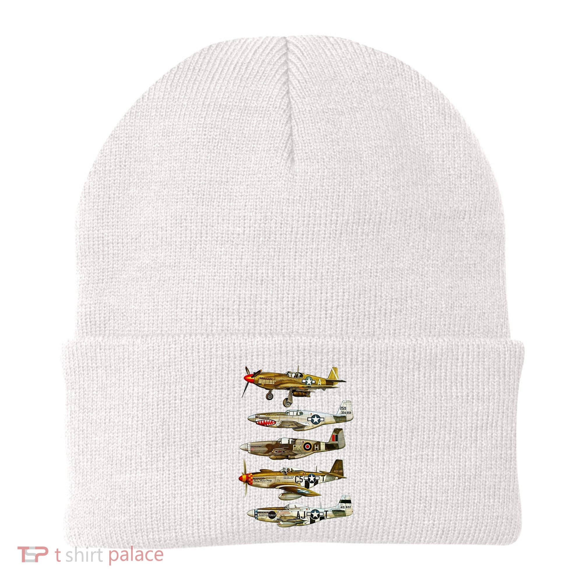 North American P51 Mustang WW2 Fighter Beanie