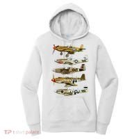 North American P51 Mustang WW2 Fighter Women's Hoodie thumb 0