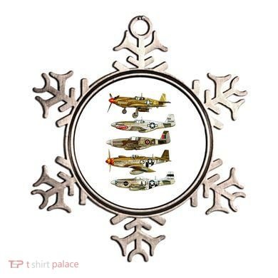 North American P51 Mustang WW2 Fighter Ornament