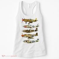 North American P51 Mustang WW2 Fighter Women's Tank Top thumb 0