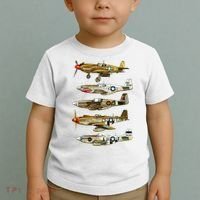 North American P51 Mustang WW2 Fighter Toddler T-Shirt thumb 2