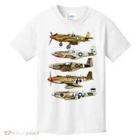 North American P51 Mustang WW2 Fighter Kids T-Shirt thumb 0