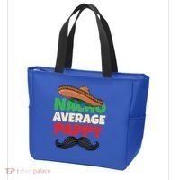 Nacho Average Pappy Daddy Fathers Day Pa American Dad Gift Tote Bag thumb 3