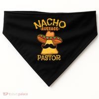 Nacho Average Pastor Preacher Religious Leader Cinco De Mayo USA-Made Doggie Bandana thumb 0