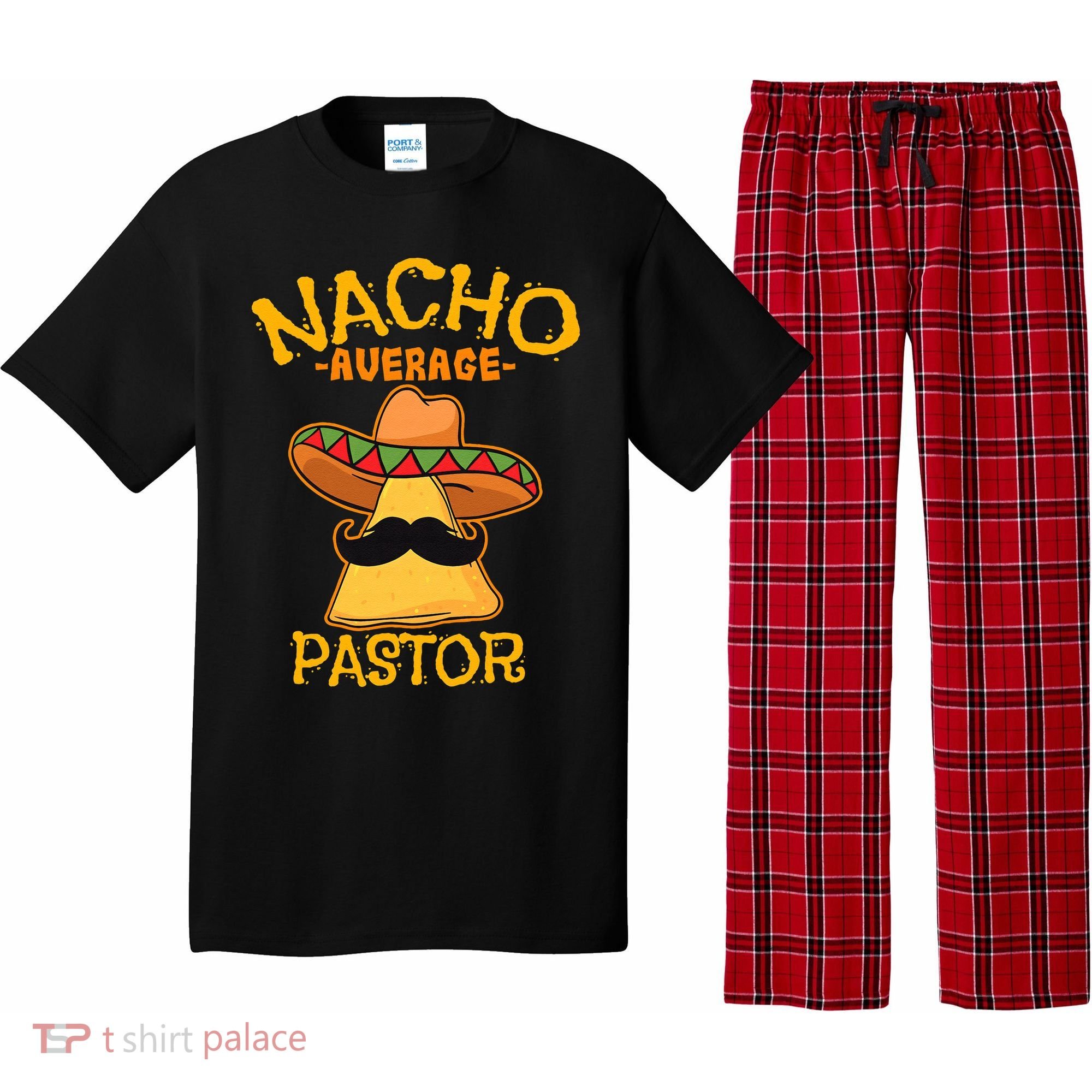 Nacho Average Pastor Preacher Religious Leader Cinco De Mayo Pajama Set