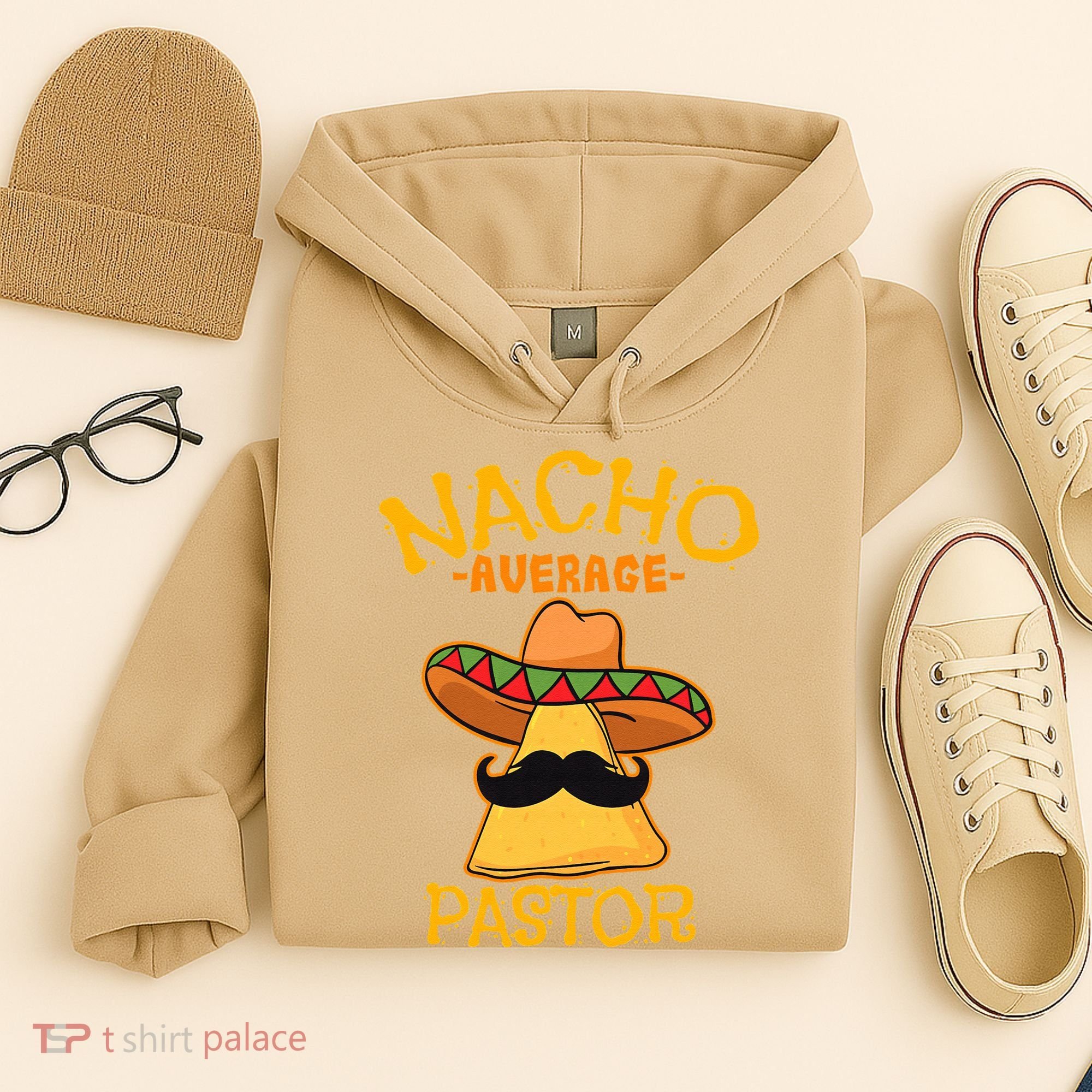 Nacho Average Pastor Preacher Religious Leader Cinco De Mayo Hoodie