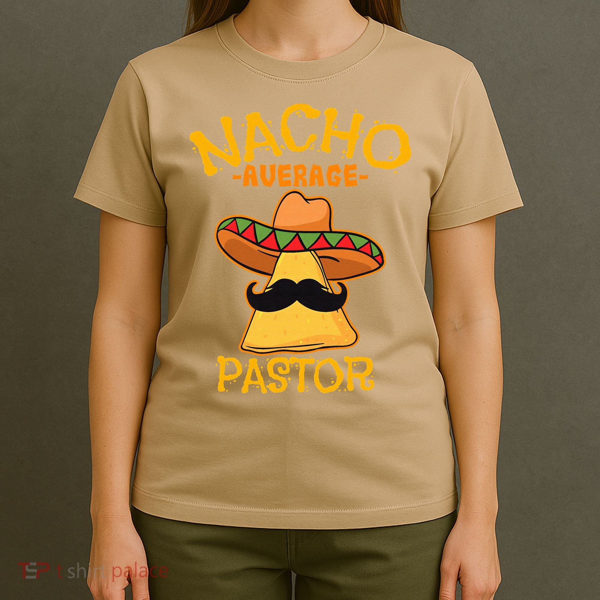 Nacho Average Pastor Preacher Religious Leader Cinco De Mayo T-Shirt