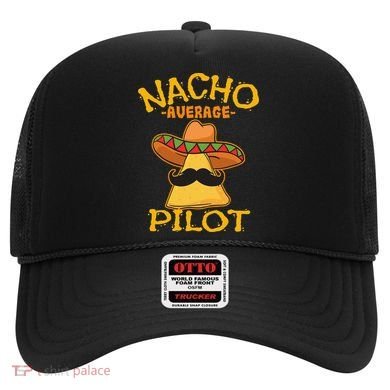 Nacho Average Pilot Aviator Flight Captain Cinco De Mayo Hat