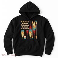 Native American Pride Usa Flag Hoodie thumb 0