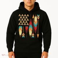 Native American Pride Usa Flag Hoodie thumb 2