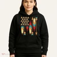 Native American Pride Usa Flag Hoodie thumb 5