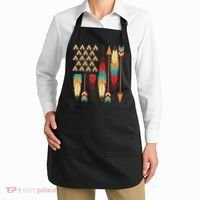 Native American Pride Usa Flag Apron thumb 2