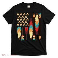 Native American Pride Usa Flag T-Shirt thumb 0