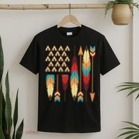 Native American Pride Usa Flag T-Shirt thumb 2