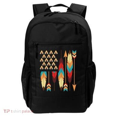Native American Pride Usa Flag Backpack