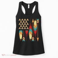 Native American Pride Usa Flag Women's Tank Top thumb 0