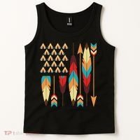 Native American Pride Usa Flag Tank Top thumb 2
