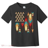 Native American Pride Usa Flag Toddler T-Shirt thumb 0