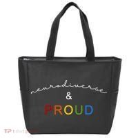 Neurodiverse And Proud Tote Bag thumb 0