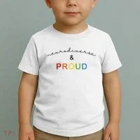 Neurodiverse And Proud Toddler T-Shirt thumb 2