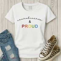 Neurodiverse And Proud Women's T-Shirt thumb 3
