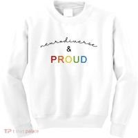 Neurodiverse And Proud Kids Sweatshirt thumb 0