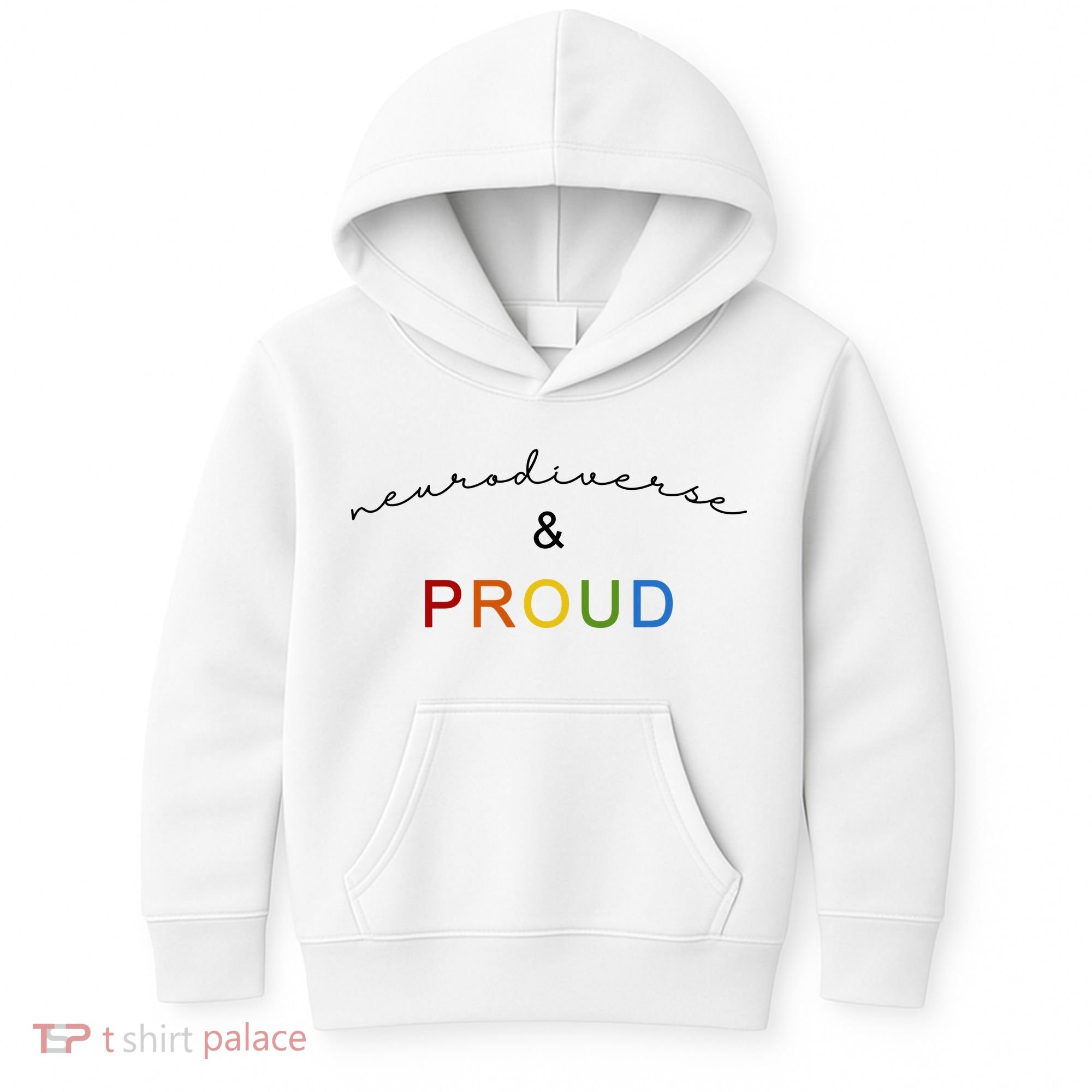 Neurodiverse And Proud Kids Hoodie