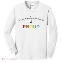 Neurodiverse And Proud Kids Long Sleeve Shirt thumb 0