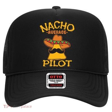 Nacho Average Pilot Aviator Flight Captain Cinco De Mayo Hat
