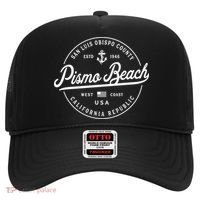 Nautical Anchor Pismo Beach California Travel Vacation Gift Hat thumb 0