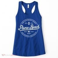 Nautical Anchor Pismo Beach California Travel Vacation Gift Women's Tank Top thumb 0