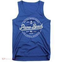 Nautical Anchor Pismo Beach California Travel Vacation Gift Tank Top thumb 0