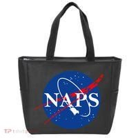 NAPS Space Parody Logo Tote Bag thumb 0