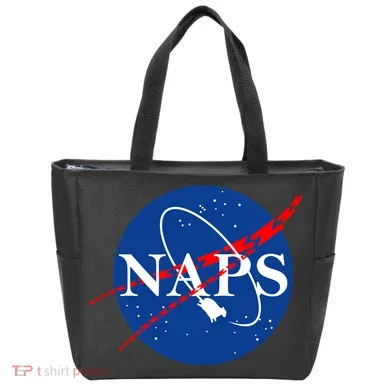 NAPS Space Parody Logo Tote Bag
