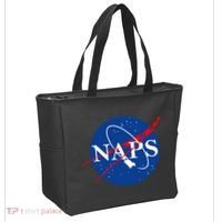 NAPS Space Parody Logo Tote Bag thumb 2