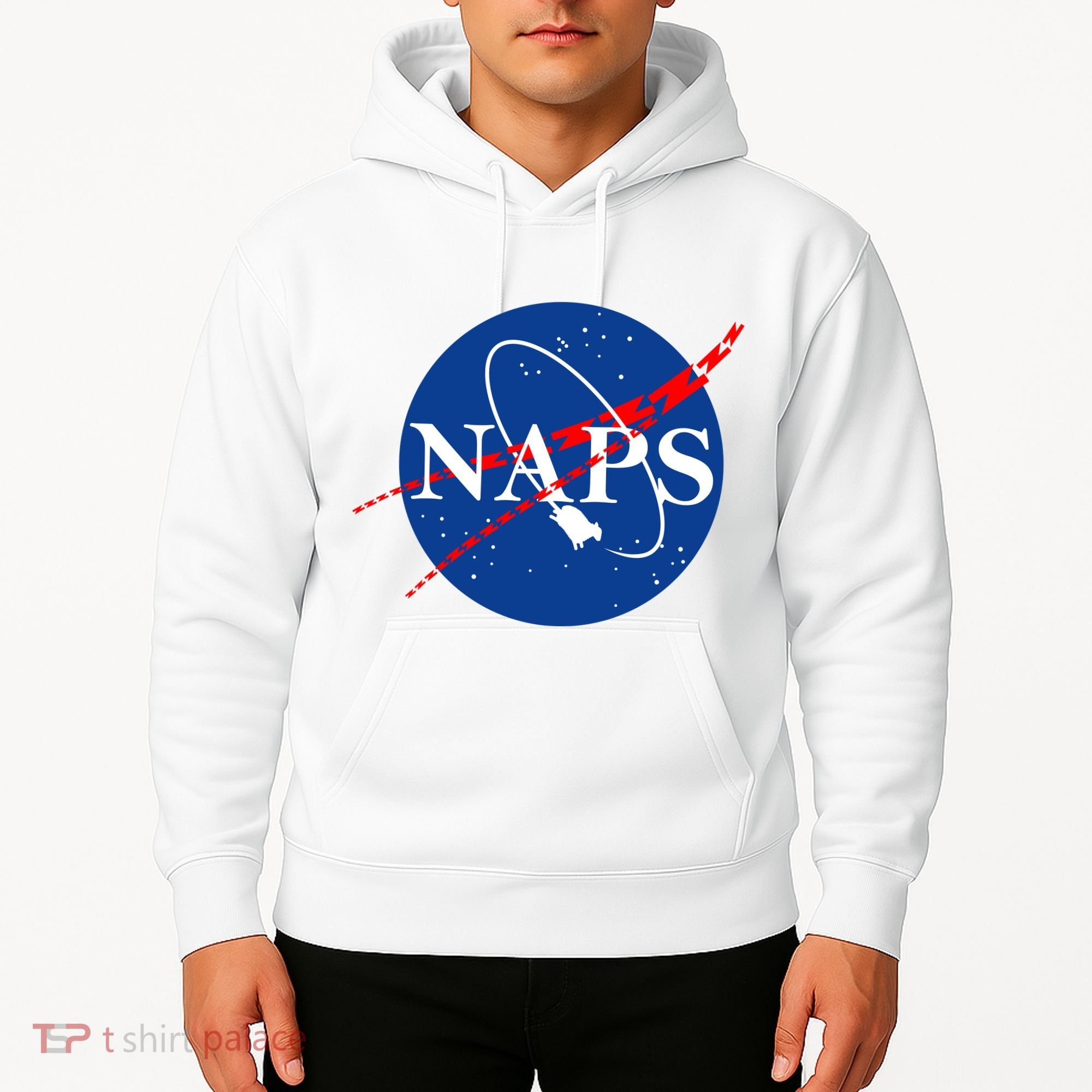 NAPS Space Parody Logo Hoodie