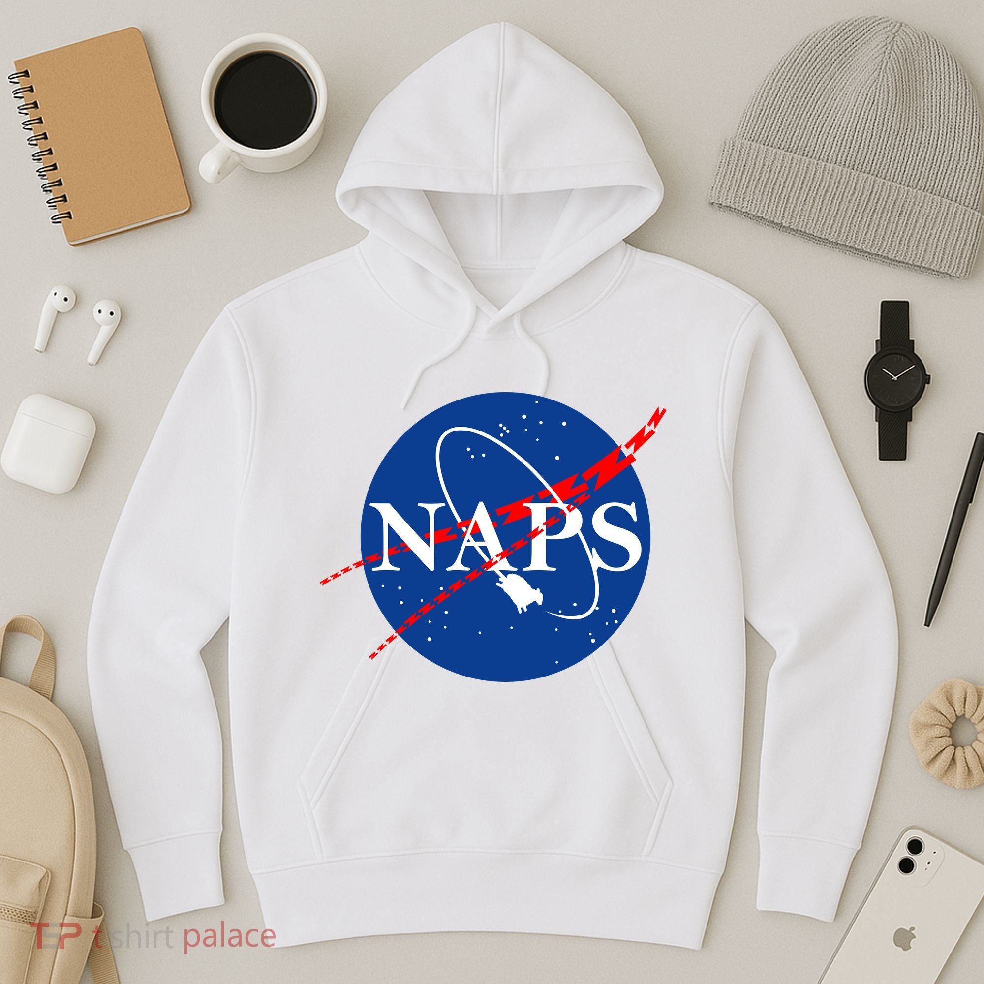 NAPS Space Parody Logo Hoodie